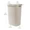 Mind Reader 60L Ventilated Slim Laundry Hamper with Cut Out Handles & Attached Hinged Lid, 2ct.